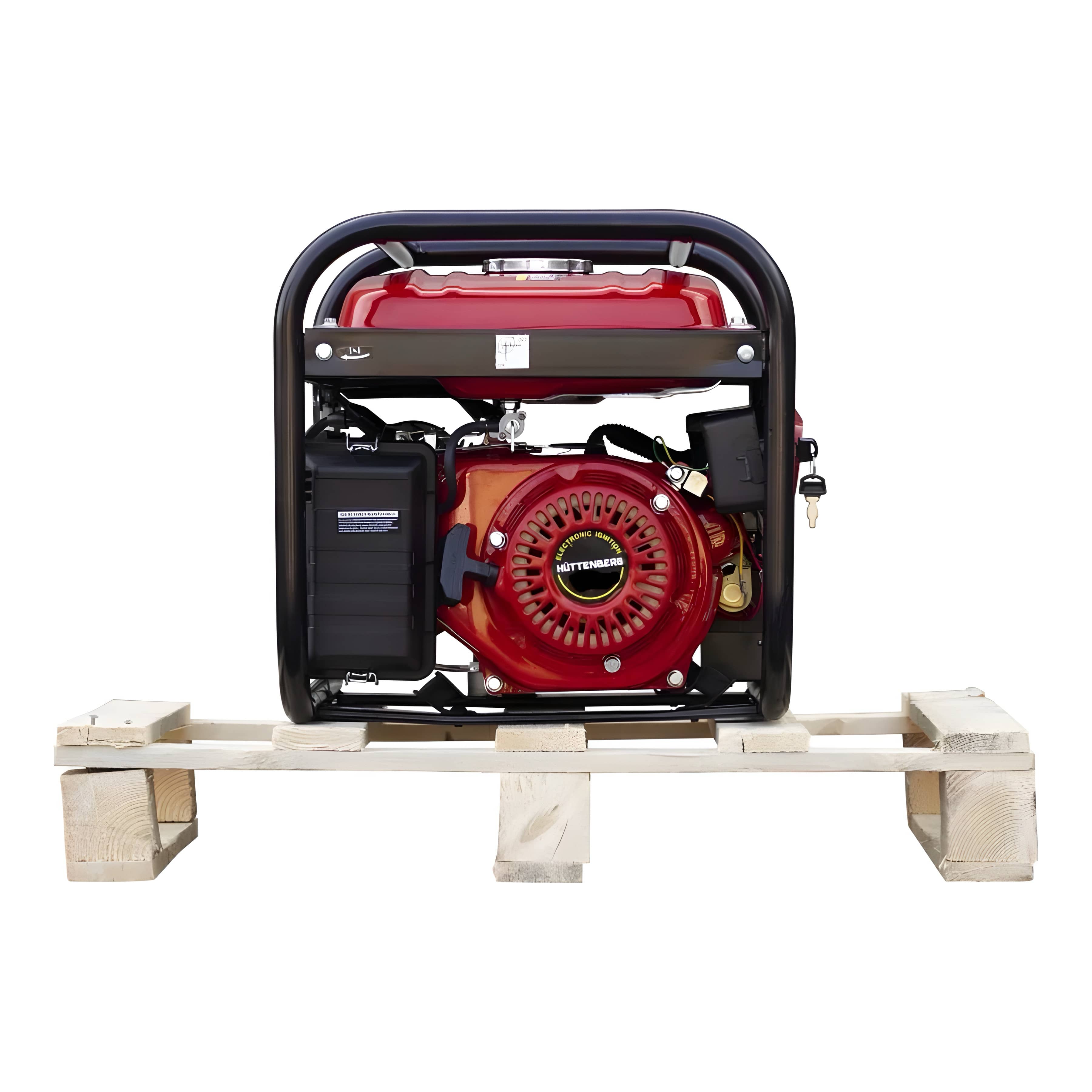 Generatore di Corrente H-8500w (220/380v) Con Chiave Semi Silenzioso